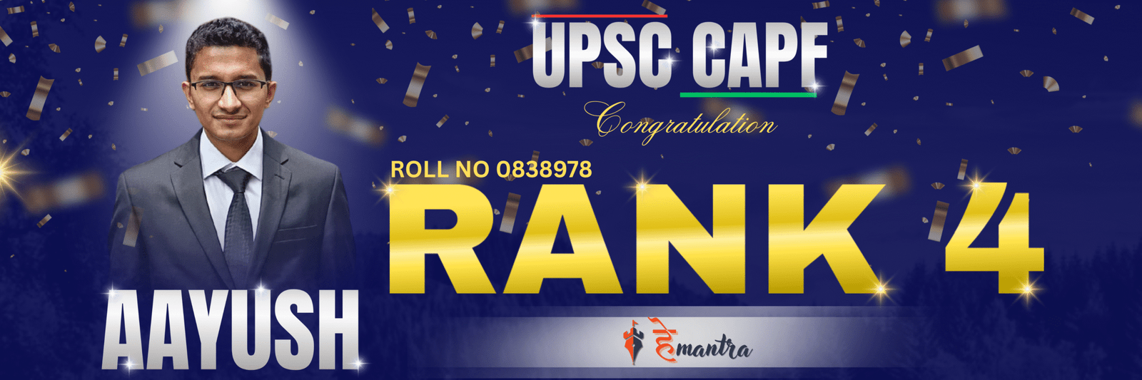 AAYUSH RANK 4