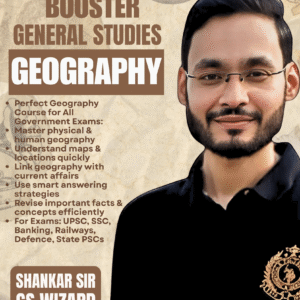 GEOGRAPHY BOOSTER BY SHANKAR SIR