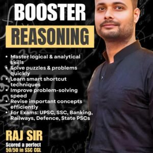 REASONING BOOSTER BY RAJ SIR