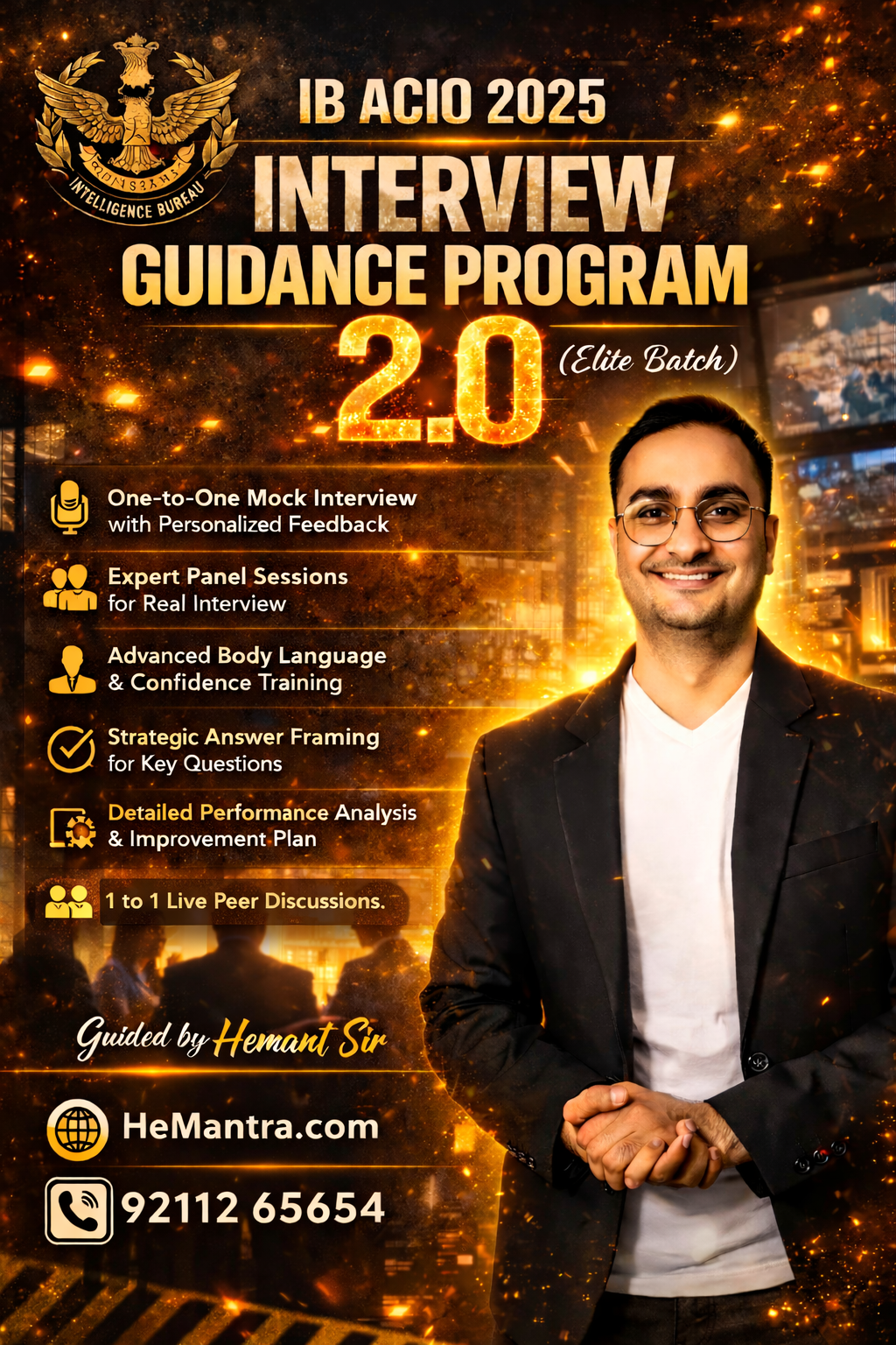 IB ACIO INTERVIEW GUIDANCE PROGRAM 2.0 (Elite Batch)