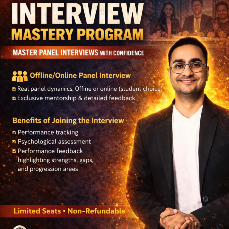 IB ACIO PANEL INTERVIEW MASTERY PROGRAM