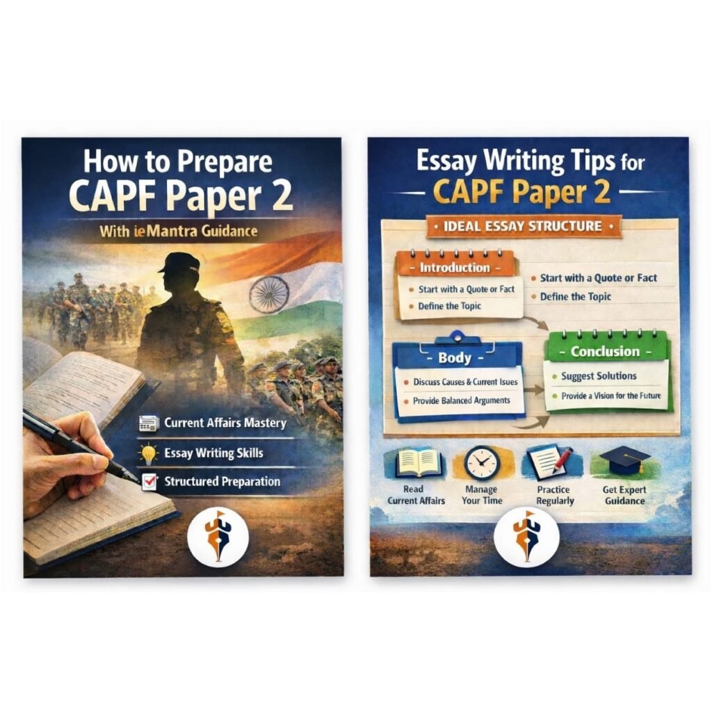 How to Prepare CAPF Paper 2