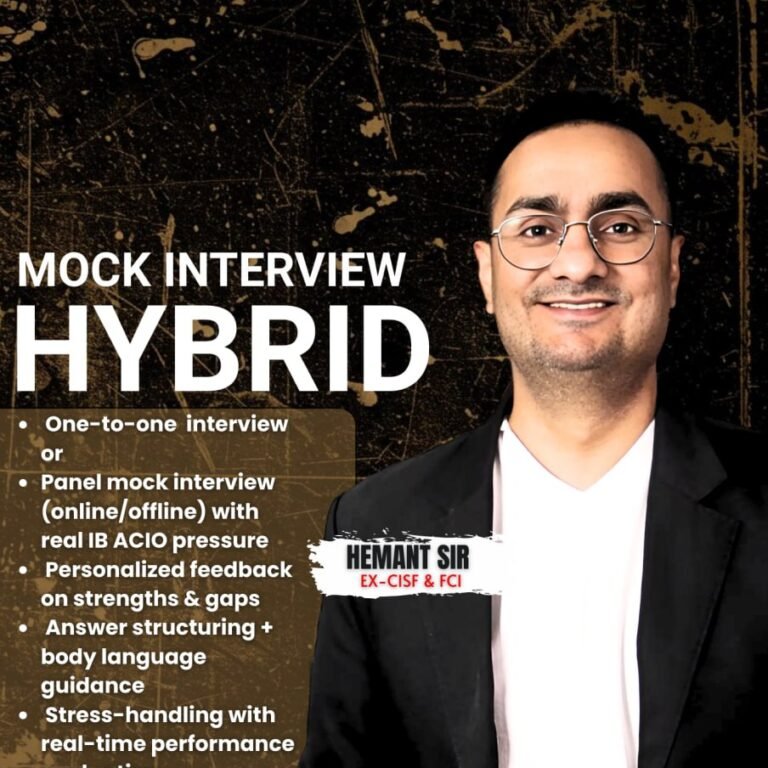 IB ACIO Mock Interview Program