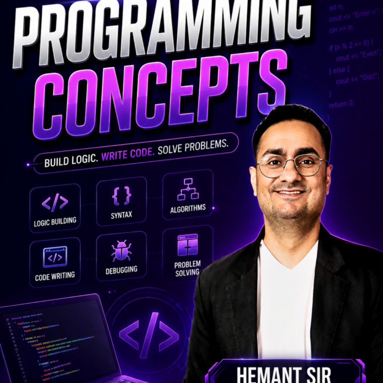 PROGRAMMING CONCEPTS | COMPUTER MASTERY