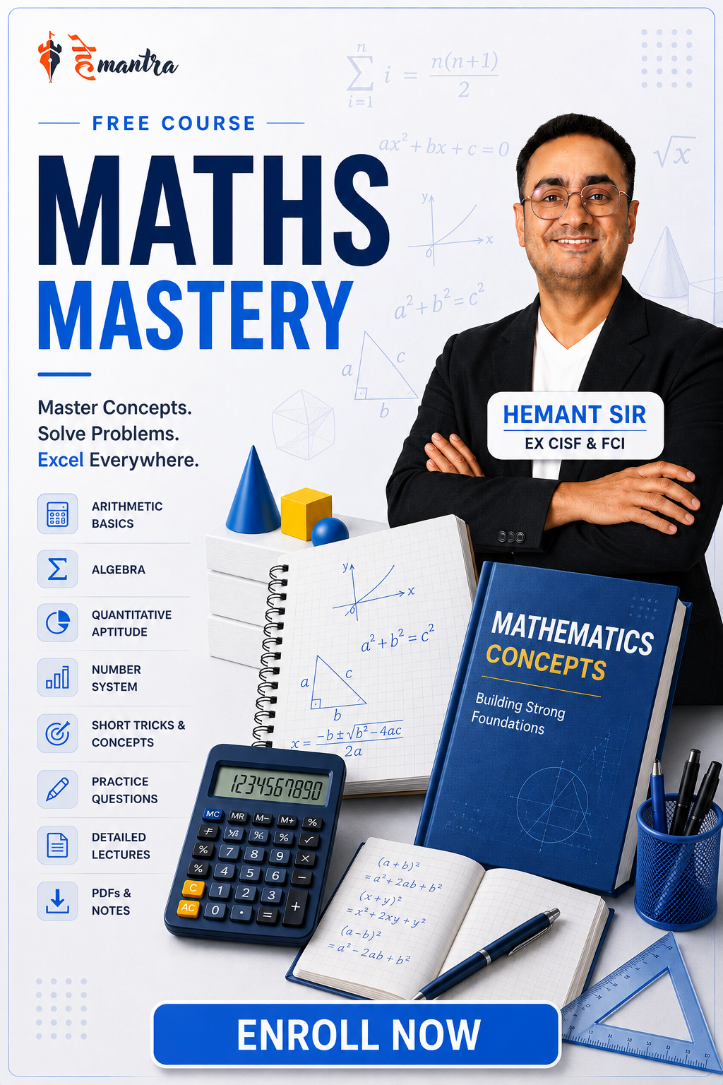 MATHS FREE COURSES