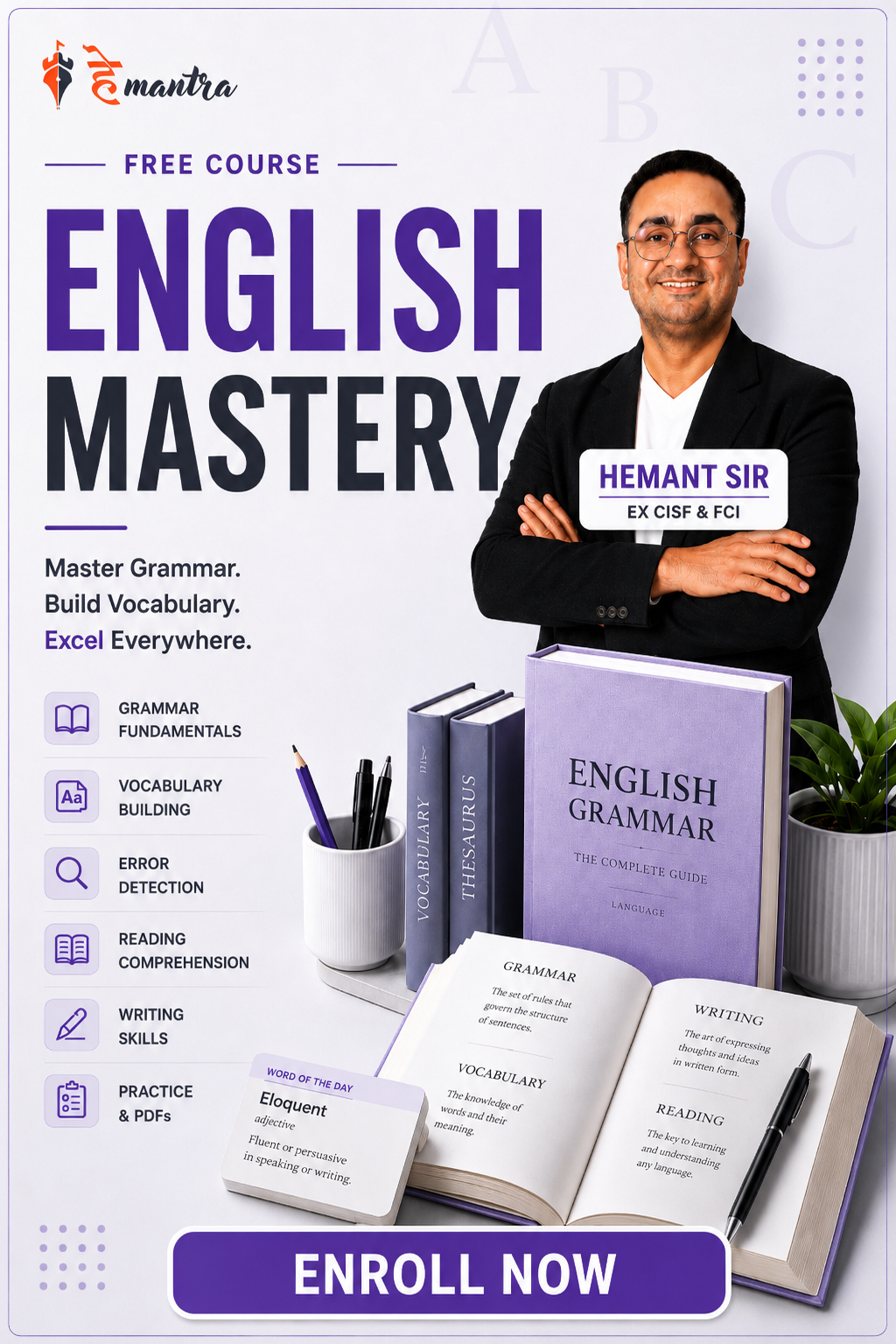 ENGLISH FREE COURSES