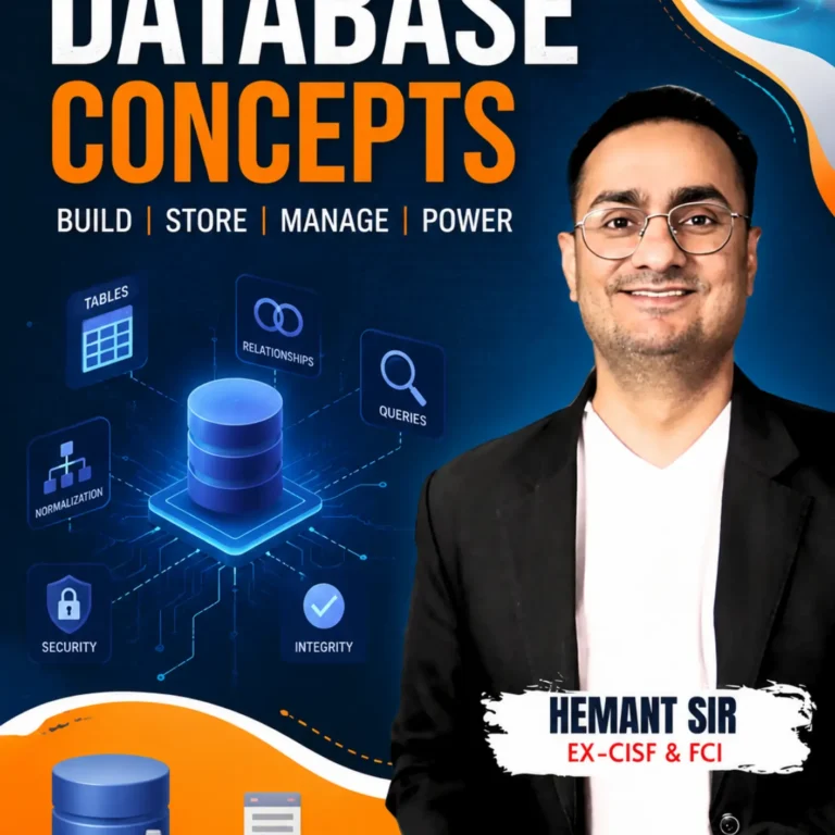 DATABASE CONCEPTS | COMPUTER MASTERY