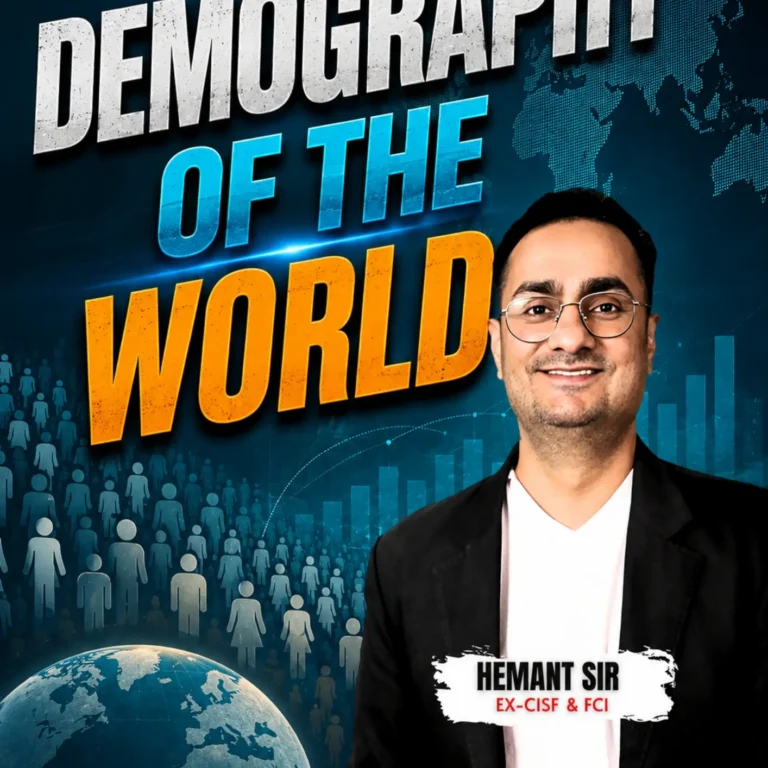 DEMOGRAPHY OF THE WORLD | BY HEMANT SIR