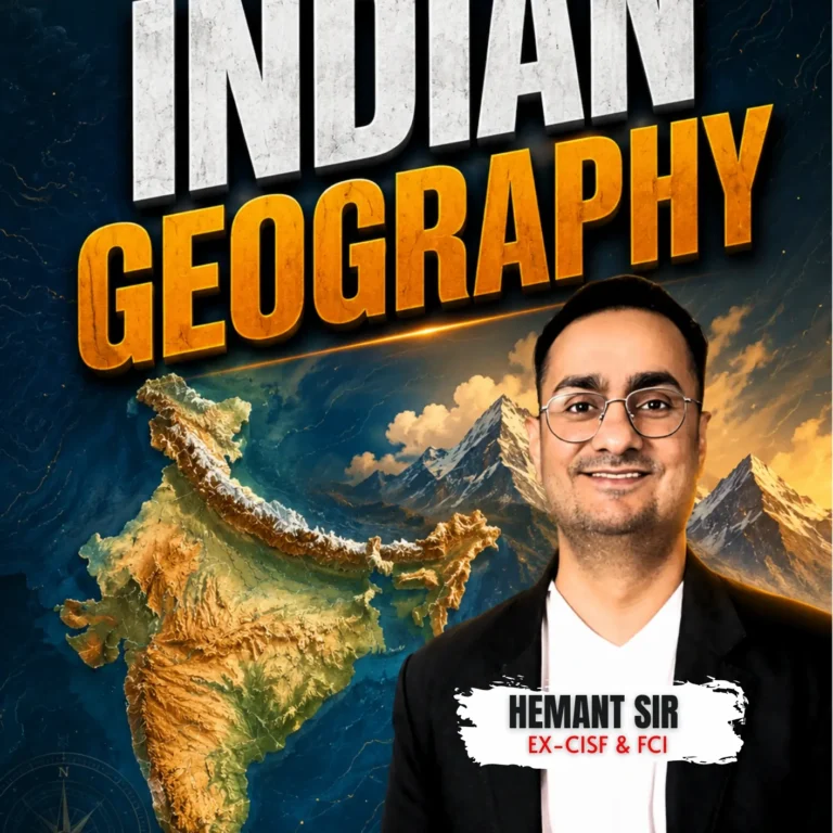 INDIAN GEOGRAPHY | BY HEMANT SIR