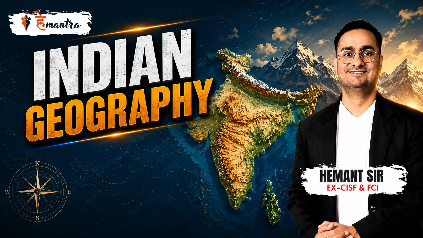 INDIAN GEOGRAPHY | BY HEMANT SIR