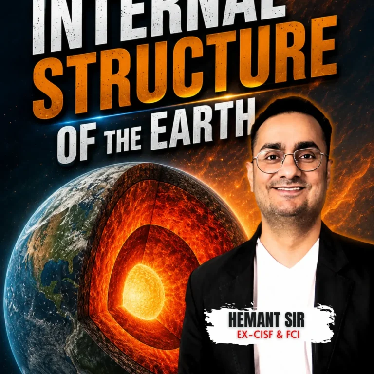 INTERNAL STRUCTURE OF THE EARTH | BY HEMANT SIR