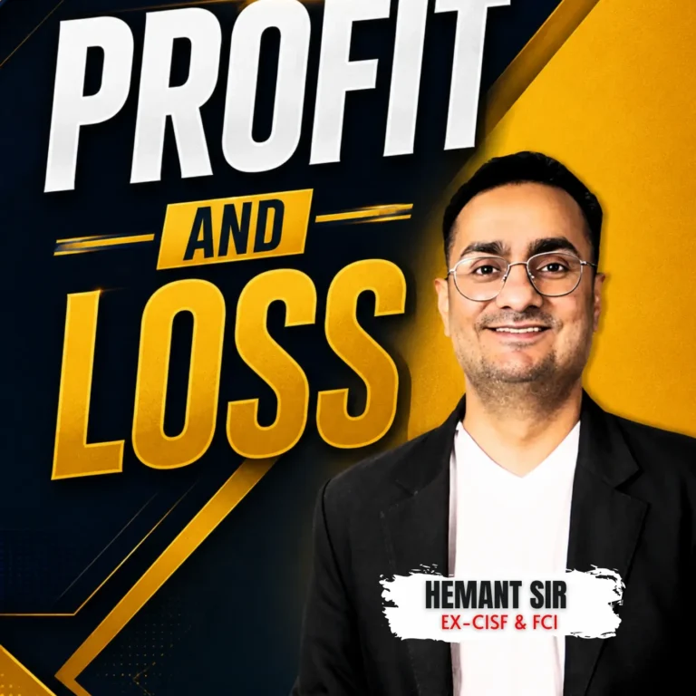 PROFIT AND LOSS | BY RAWAT SIR