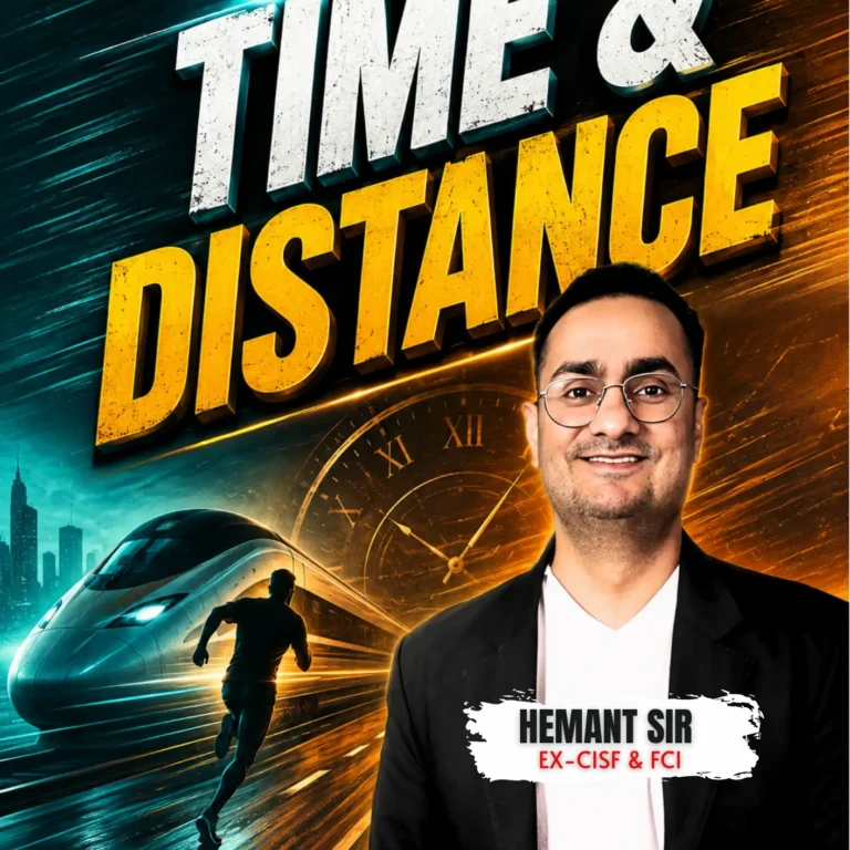 TIME & DISTANCE | BY RAWAT SIR