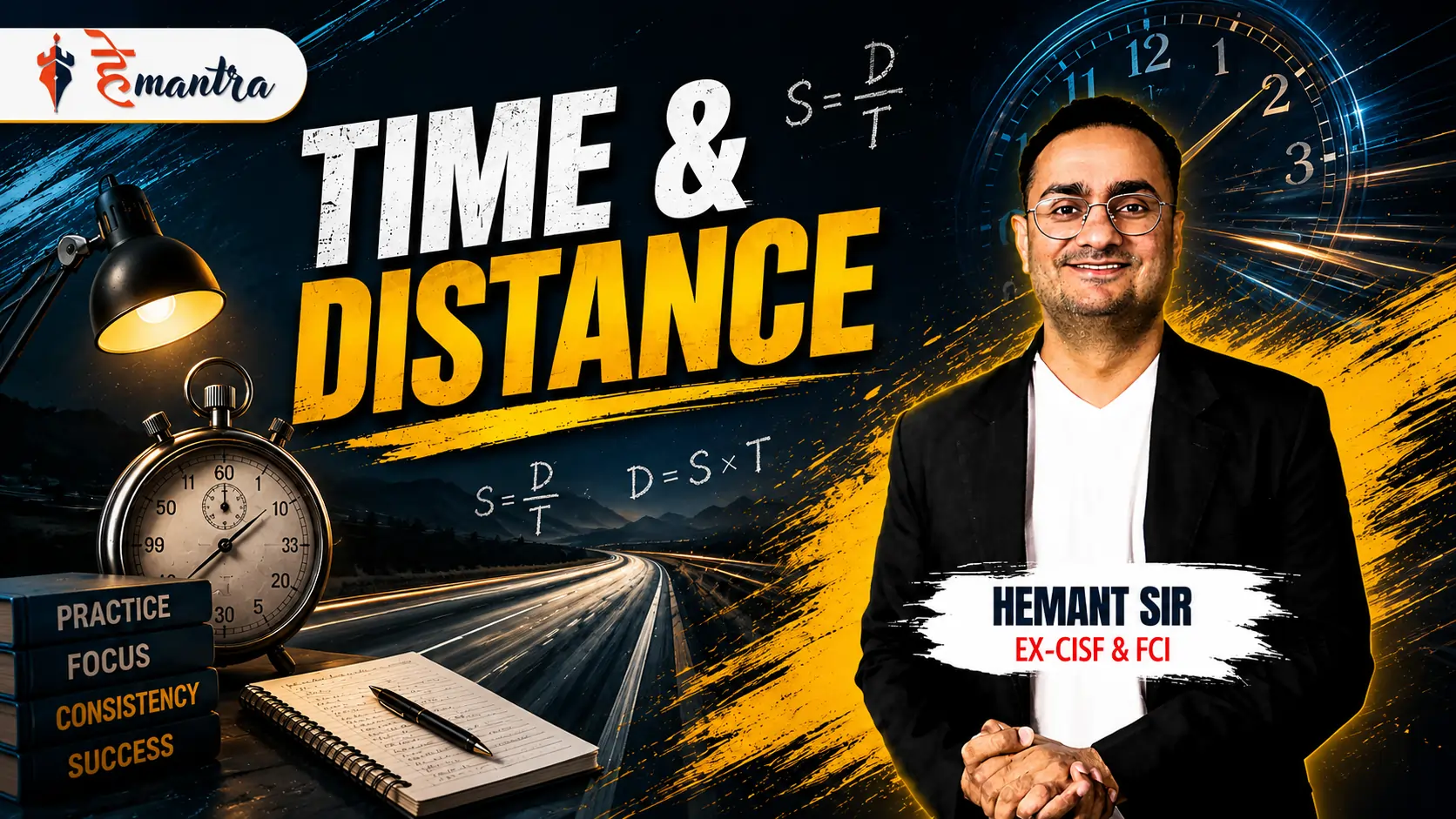 TIME & DISTANCE | BY RAJ SIR