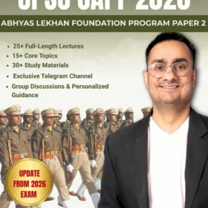 UPSC CAPF 2026 Abhyas Lekhan Foundation Program for Paper II by Hemant Sir covering descriptive writing, essays, study material and personalized guidance.